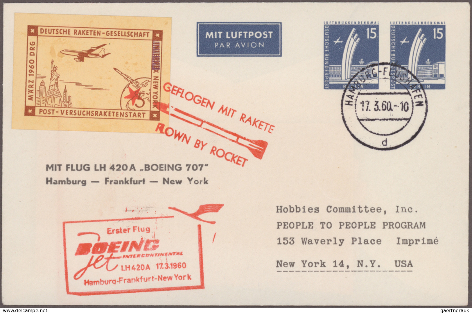 Thematics: Astronautics: 1950/1960's Ca.: Hundreds Of Covers, FDC's, Postage Sta - Other & Unclassified