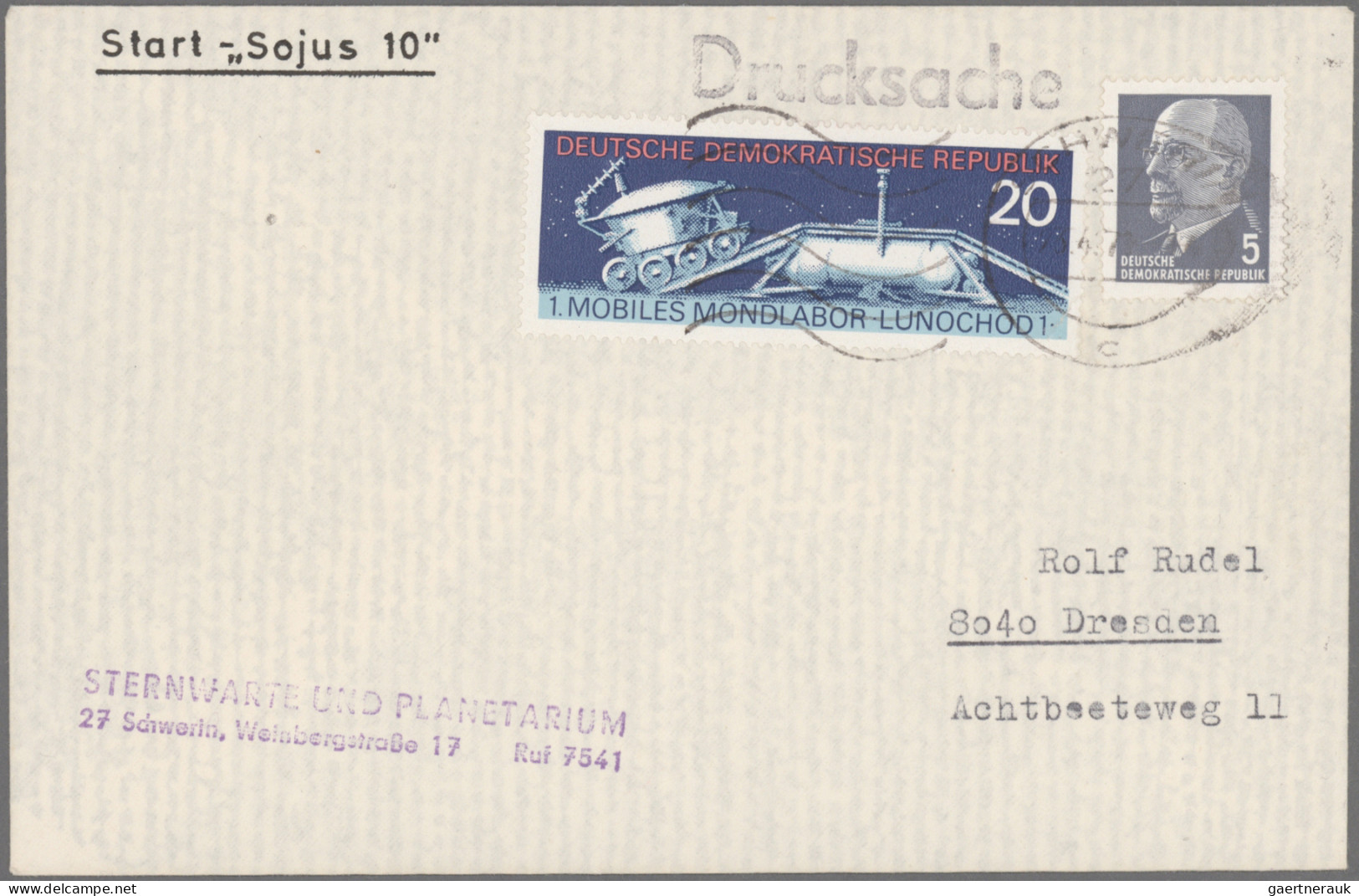 Thematics: Astronautics: 1962/1990 (ca.) RAUMFAHRT/KOSMOS: Umfangreiche Sammlung - Altri & Non Classificati