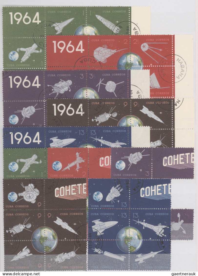 Thematics: astronautics: 1962/1990 (ca.) RAUMFAHRT/KOSMOS: umfangreiche Sammlung