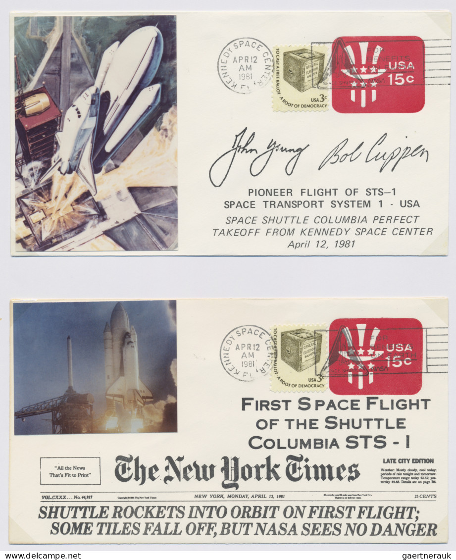 Thematics: Astronautics: 1971/2001, SPACE SHUTTLE, All-embracing Collection Of A - Other & Unclassified