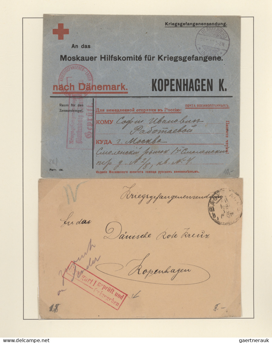 Thematics: red cross: 1914/1918, Rotes Kreuz im WK I, vielseitige Sammlung von c