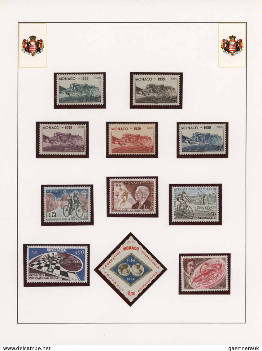 Thematics - Sport: 1920/2020 (ca.), extraordinary collection on apprx. 320 album