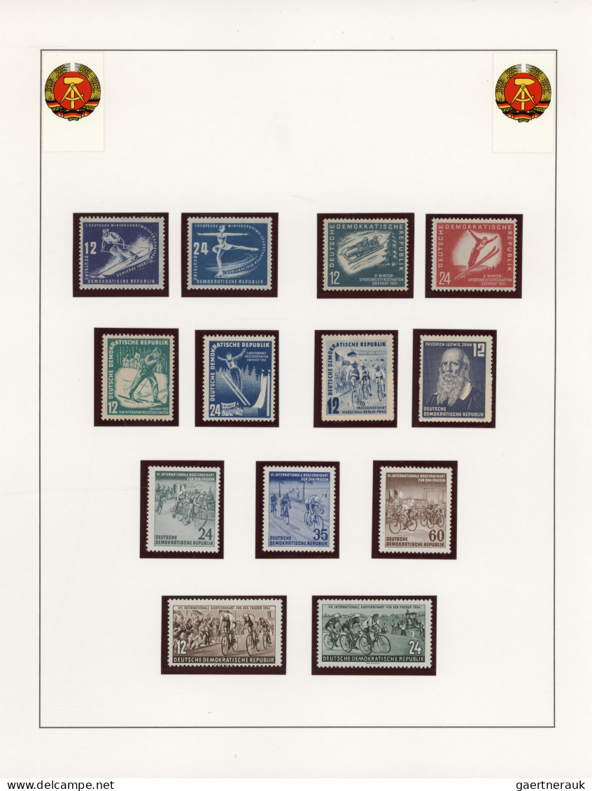 Thematics - Sport: 1920/2020 (ca.), extraordinary collection on apprx. 320 album