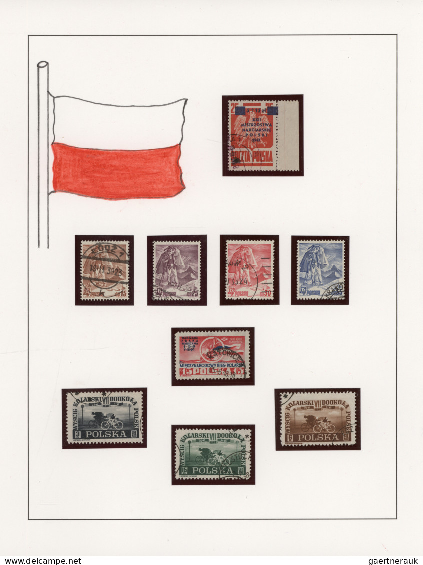 Thematics - Sport: 1920/2020 (ca.), extraordinary collection on apprx. 320 album