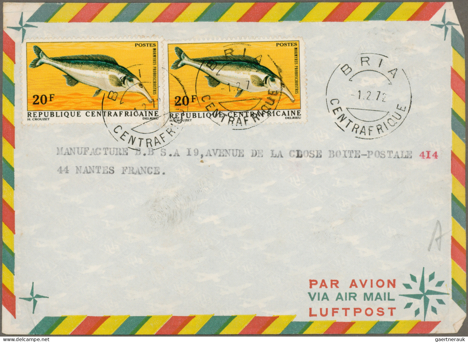 Thematics: Animals-fishes: 1950/1986, France/French Area, Assortment Of Apprx. 8 - Fishes
