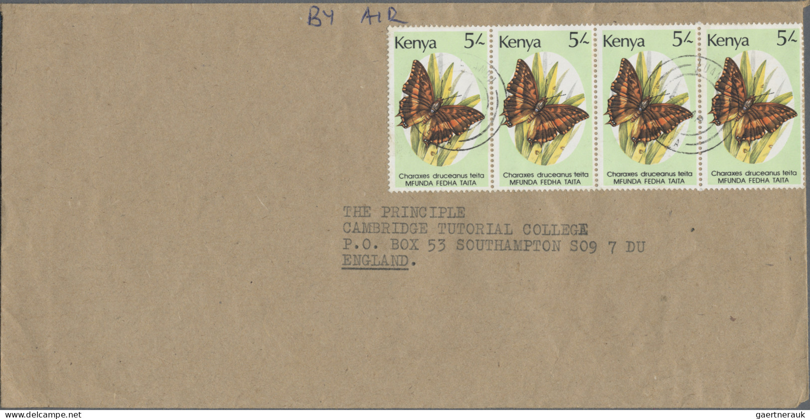 Thematics: Animals-butterflies: 1950/2000 (ca.), Holding Of Apprx. 500+ Covers/c - Vlinders