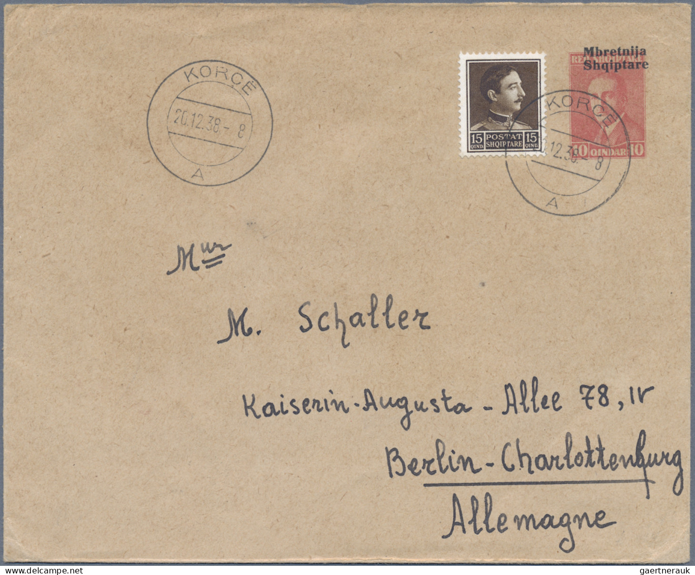 Albania - Postal Stationery: 1913/1939, Collection Of 28 Different (resp. Same P - Albanie