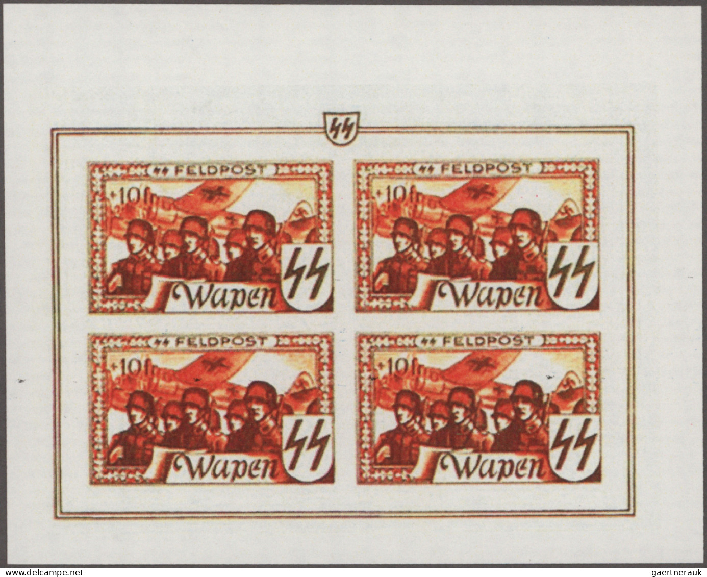 Belgium: 1940/1944 "WWII Issues": Specialized Collection Of Both Mint And Used S - Colecciones
