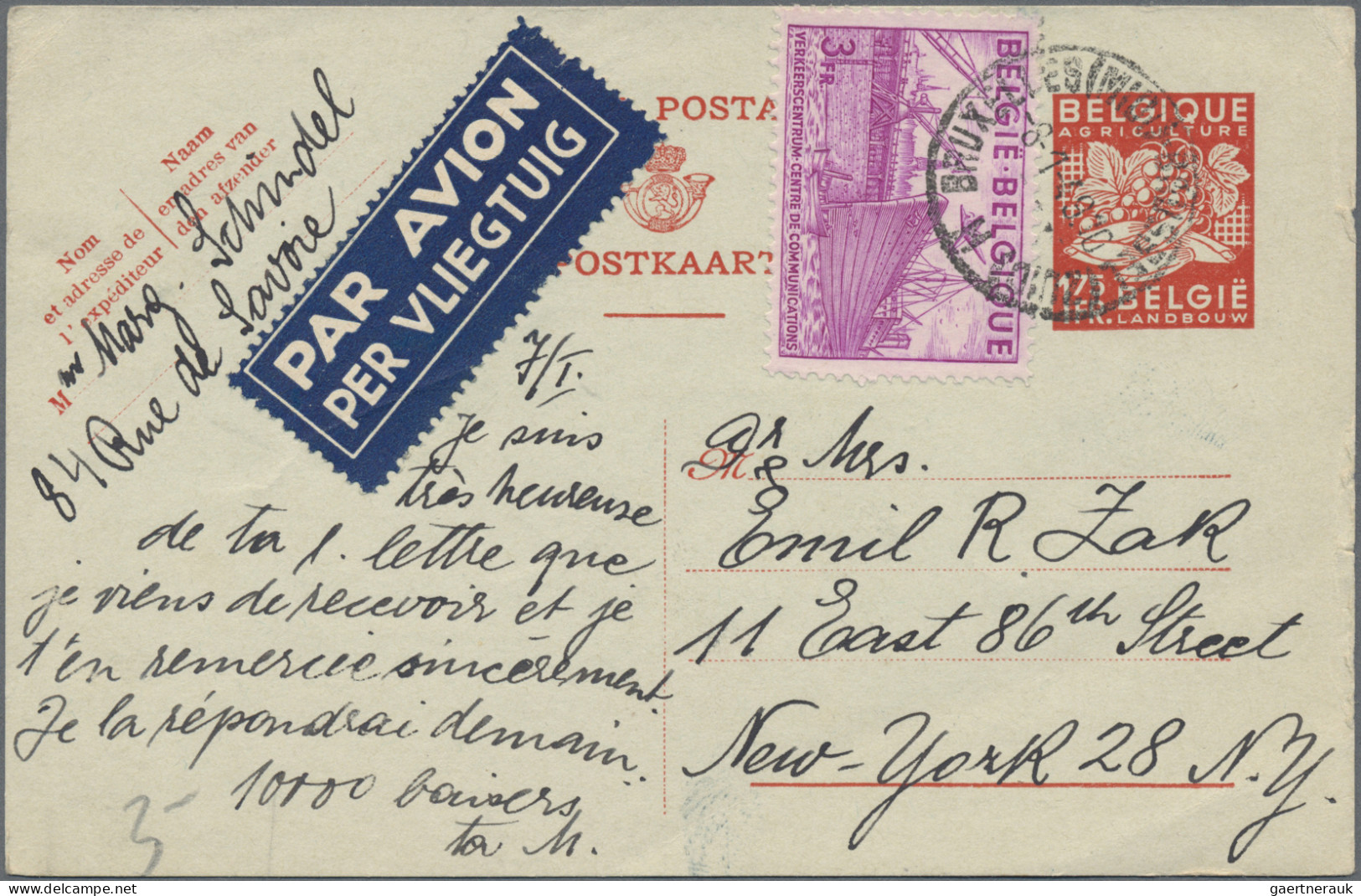 Belgium - Postal Stationery: 1871/1980 (ca.), Balance Of Apprx. 170 Used/unused - Otros & Sin Clasificación