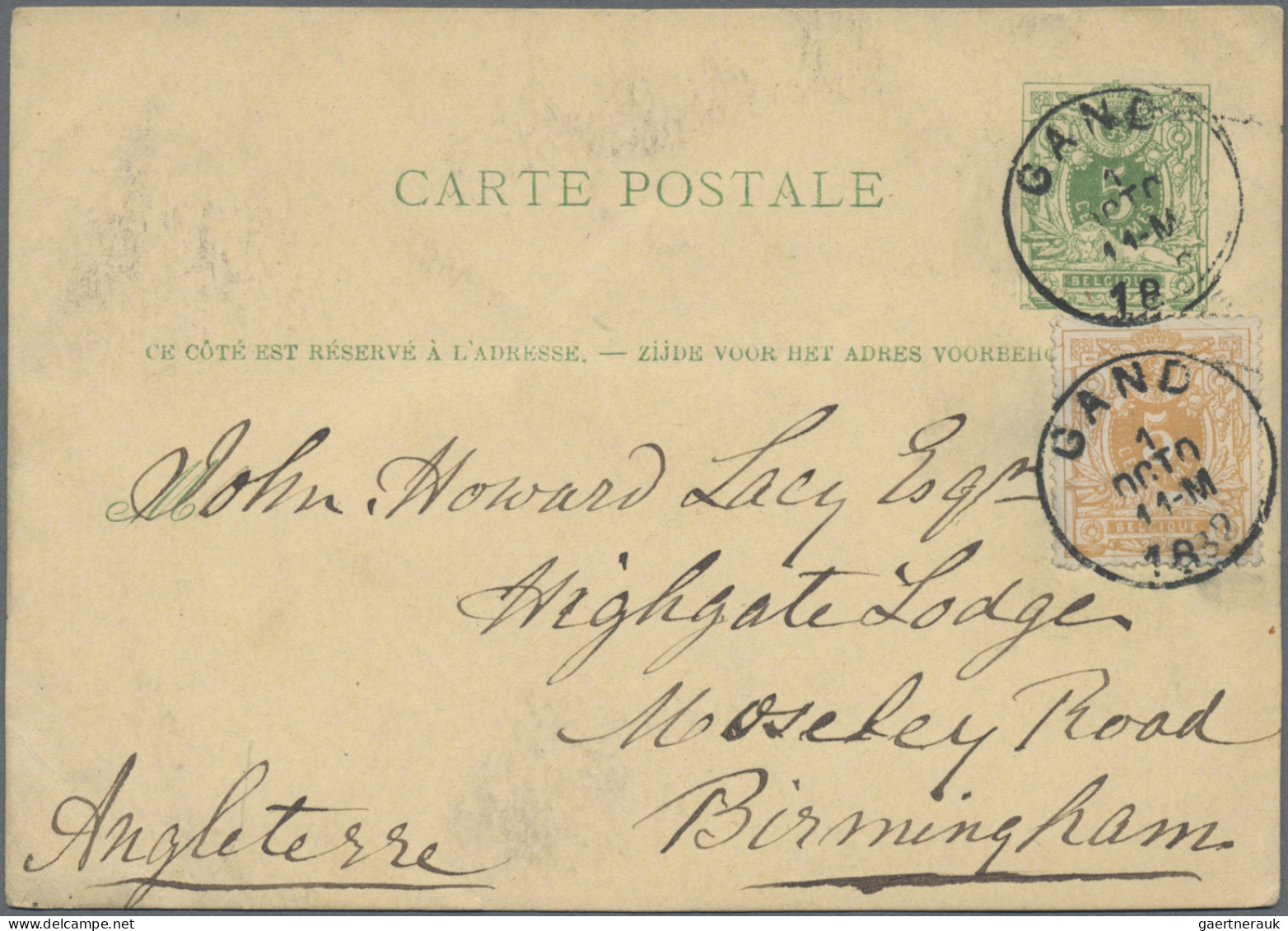 Belgium - Postal Stationery: 1871/1980 (ca.), Balance Of Apprx. 170 Used/unused - Altri & Non Classificati