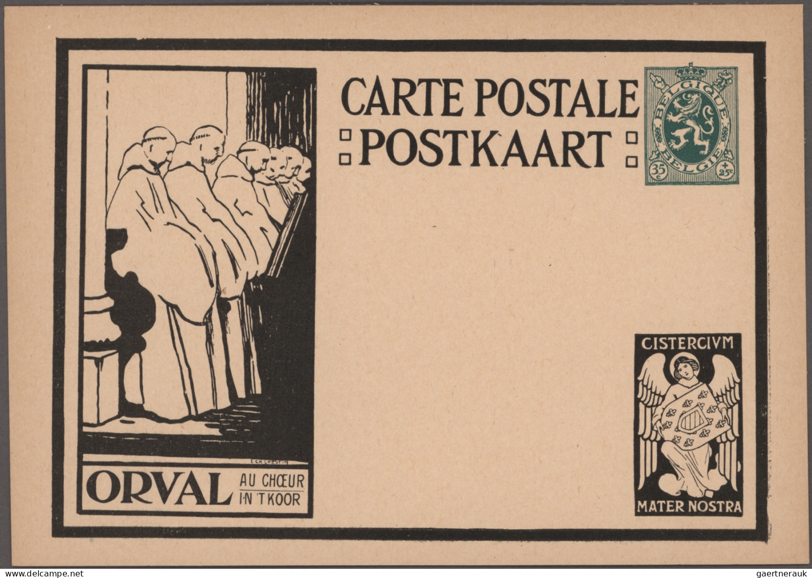 Belgium - postal stationery: 1900/1972, Pictorial/Advertising cards, assortment