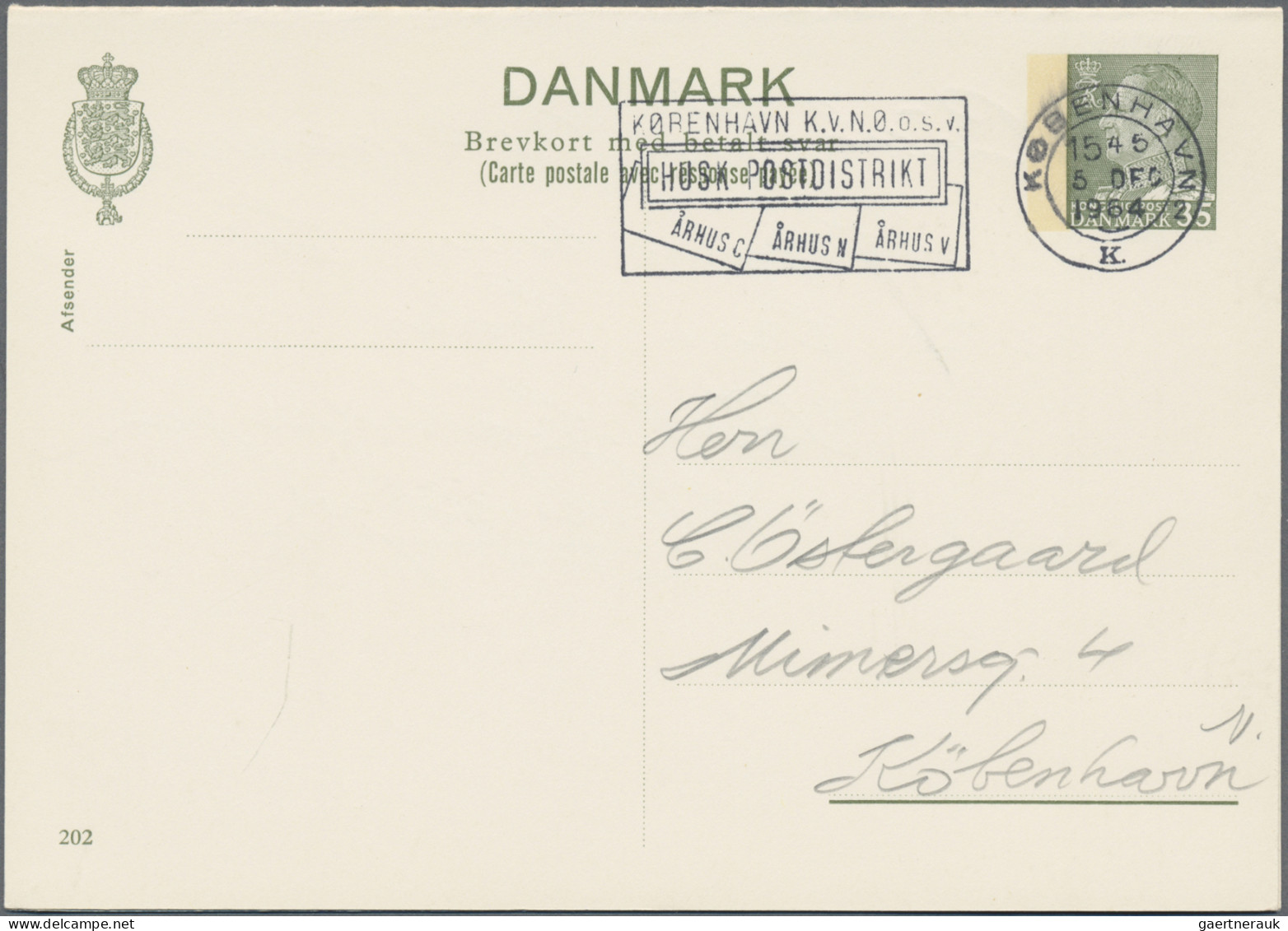 Denmark - postal stationery: 1888/1974, lot of 39 used stationeries incl. unseve