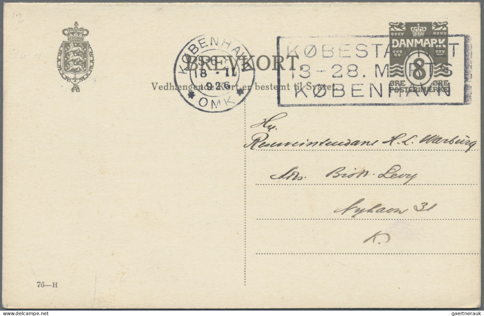 Denmark - Postal Stationery: 1891/1971, Lot Of 41 Used Stationeries Incl. Unseve - Postwaardestukken