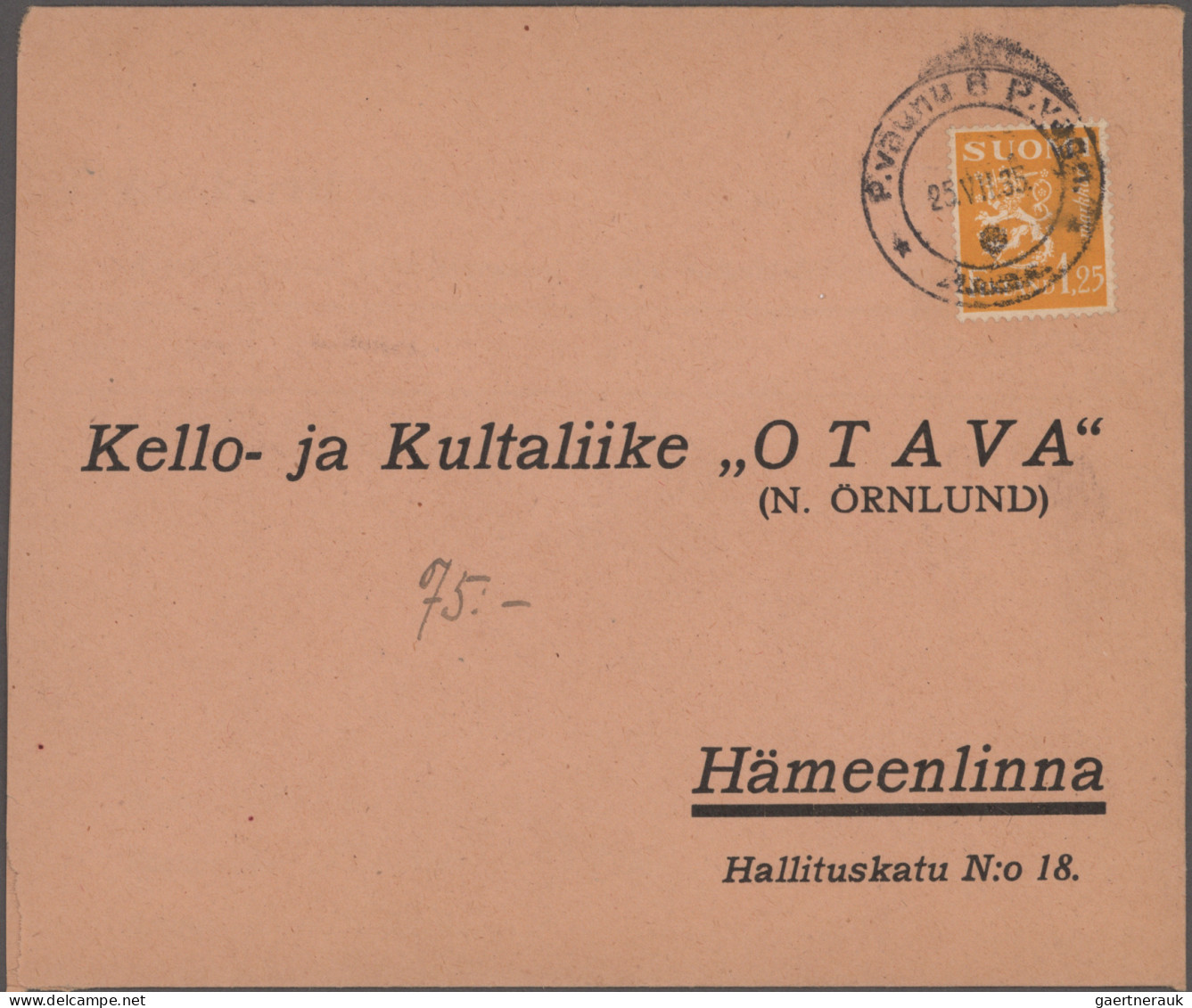 Finland - Post Marks: 1902/1942, Railway Cancellations, Assortment Of Apprx. 40 - Sonstige