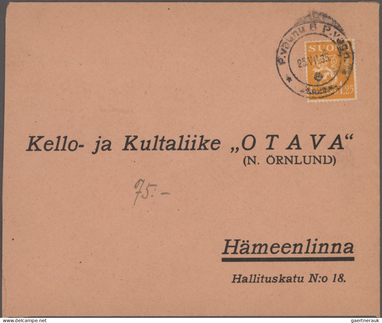 Finland - Post Marks: 1902/1942, Railway Cancellations, Assortment Of Apprx. 40 - Altri