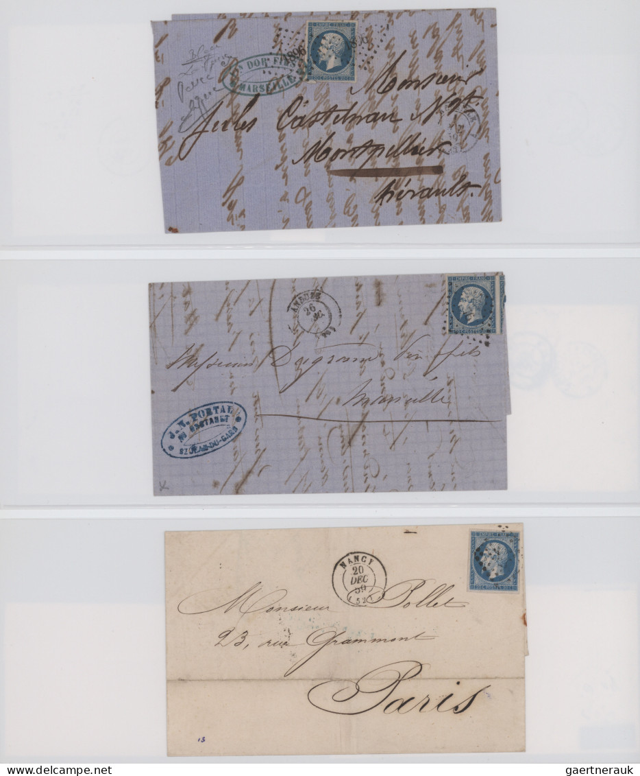 France: 1820/1950 (ca.), collection of apprx. 360 covers/cards from some stample