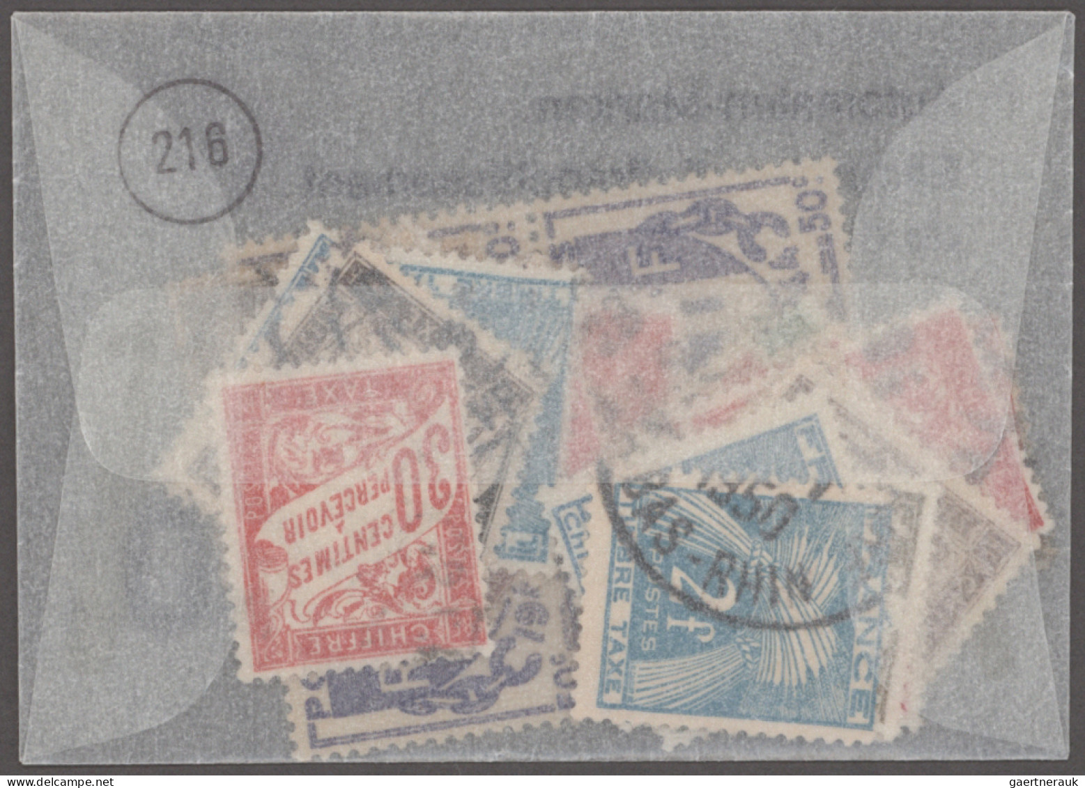 France: 1849/1960's: Hundreds Of Mint And Used Stamps On Stock Cards, With Some - Collections
