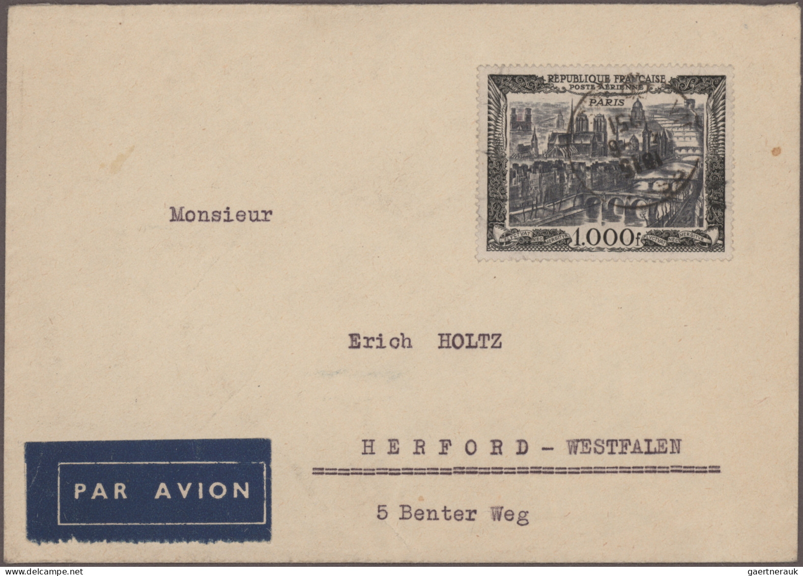 France: 1936/1966, Lot Of 32 Covers (plus One Monaco) Bearing Attractive Frankin - Collezioni