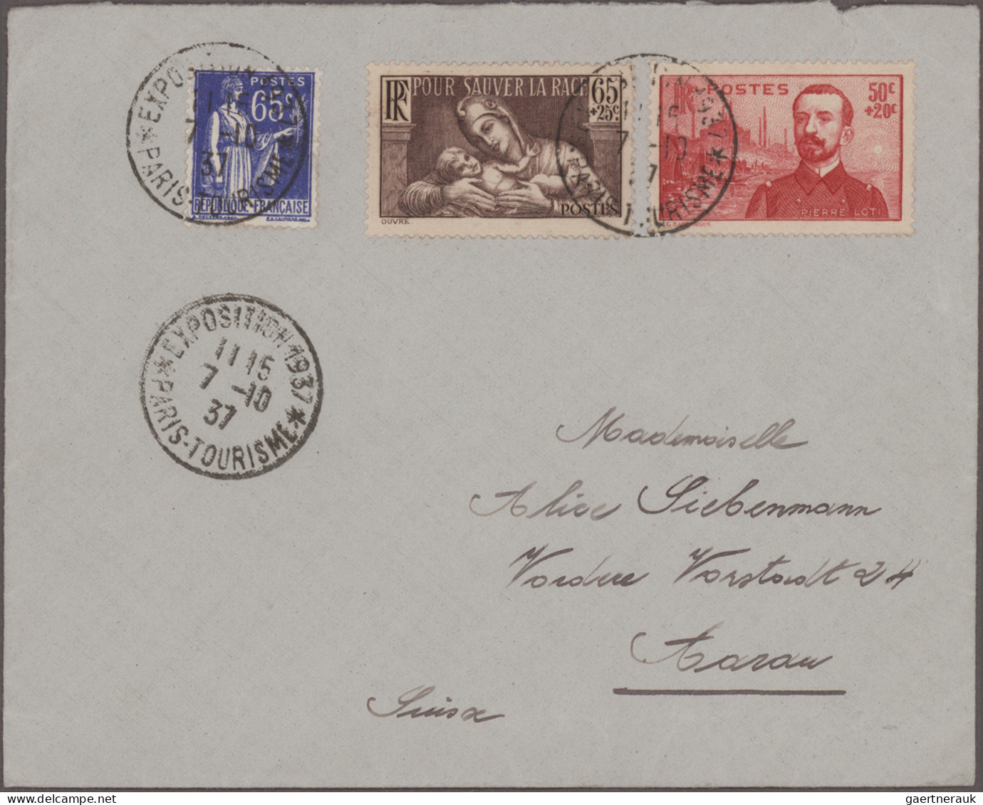 France: 1936/1966, Lot Of 32 Covers (plus One Monaco) Bearing Attractive Frankin - Verzamelingen