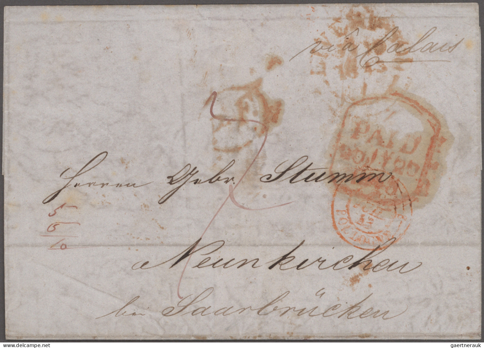 Great Britain: 1797/1980 (ca.), Collection Of More Than 180 Covers/cards In Two - Altri & Non Classificati