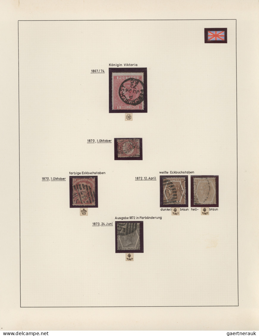 Great Britain: 1840/1900 Ca. QUEEN VICTORIA, Very Comprehensive Collection With - Otros & Sin Clasificación