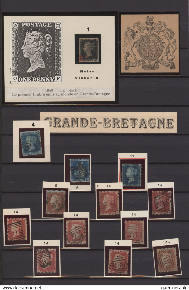 Great Britain: 1840/1981, Mainly Used Collection With Strength In The Classic An - Used Stamps