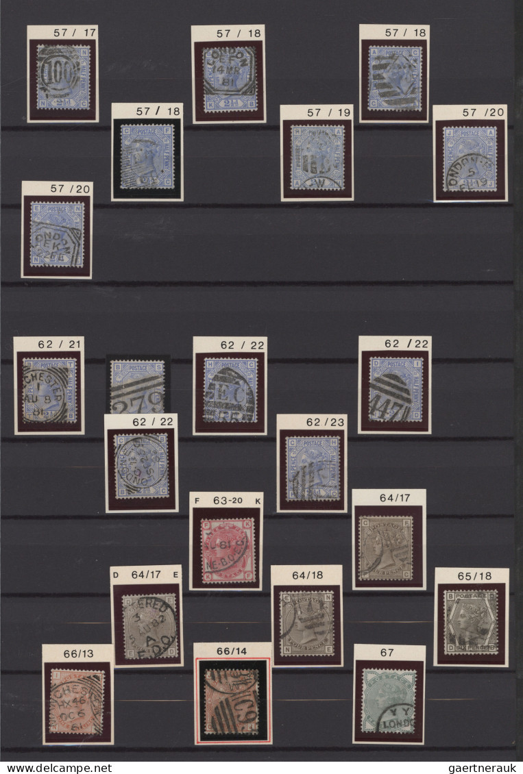 Great Britain: 1840/1981, Mainly Used Collection With Strength In The Classic An - Used Stamps