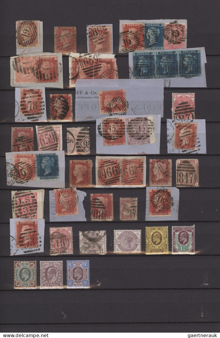 Great Britain: 1856/1910 (ca.), A Nice Used Selection Of QV Stamps Incl. Better - Usati
