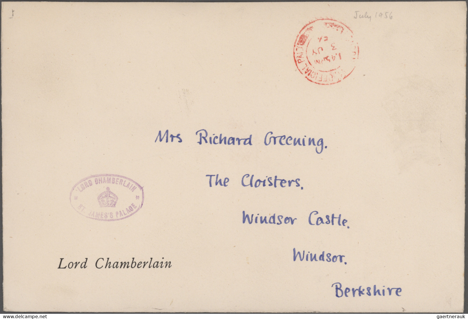 Great Britain: 1860/1960's: 19 Covers, Postcards And Postal Stationery Items Plu - Brieven En Documenten