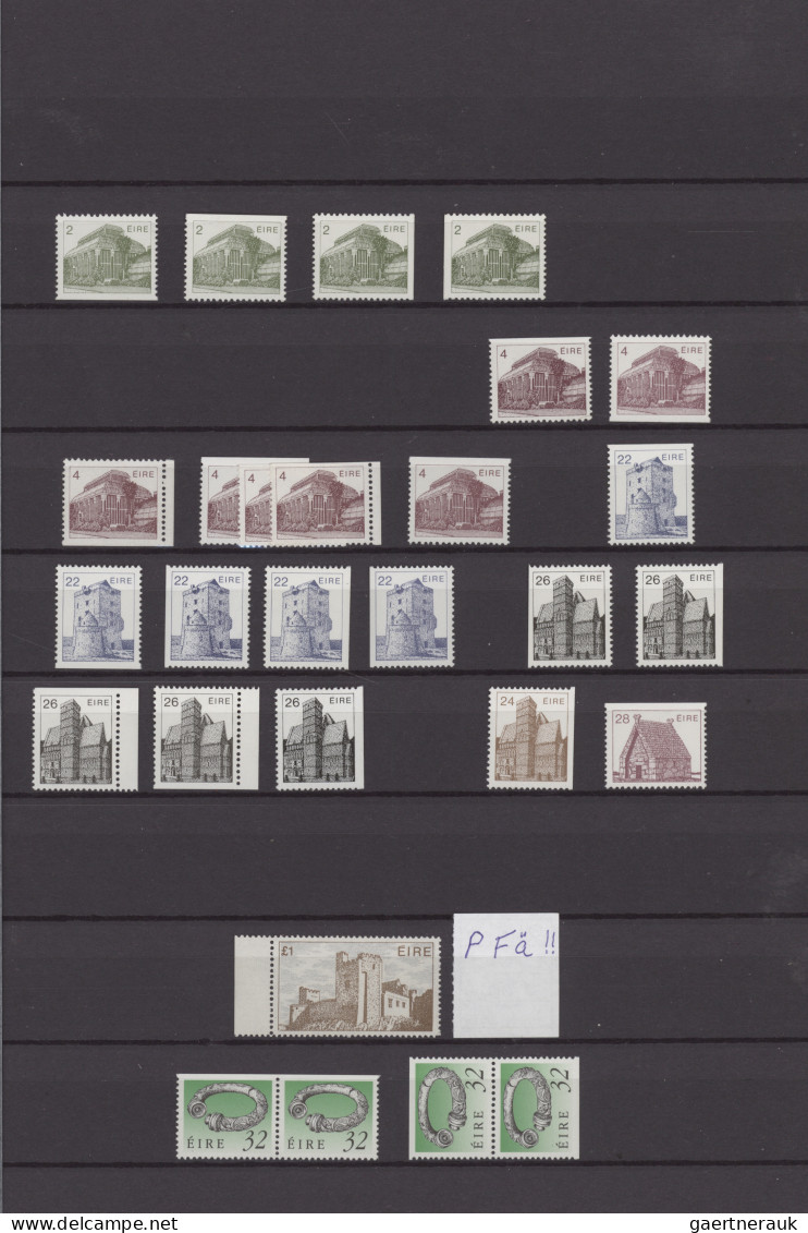 Ireland: 1922/2003 Collection Of Stamps, Souvenir Sheets, Miniature Sheets, Book - Usados