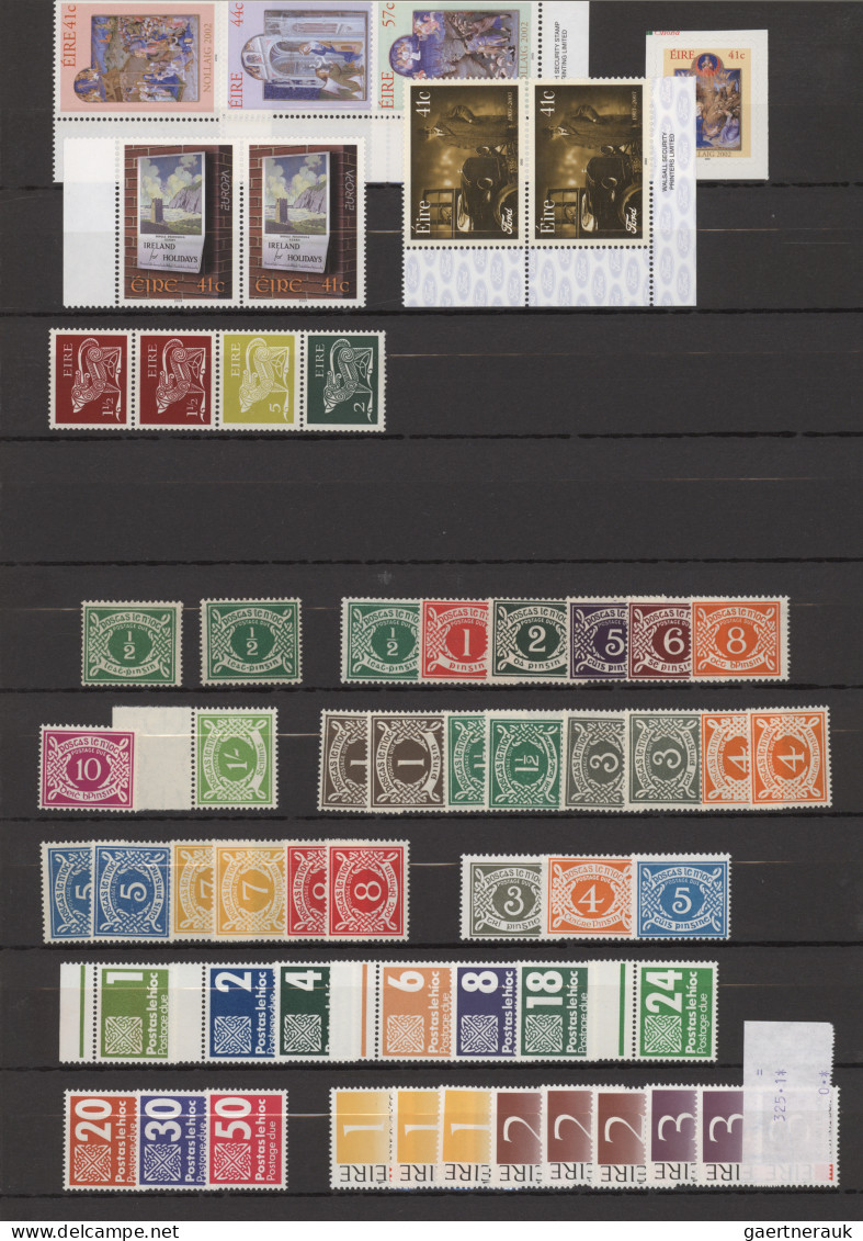 Ireland: 1922/2003 Collection Of Stamps, Souvenir Sheets, Miniature Sheets, Book - Oblitérés