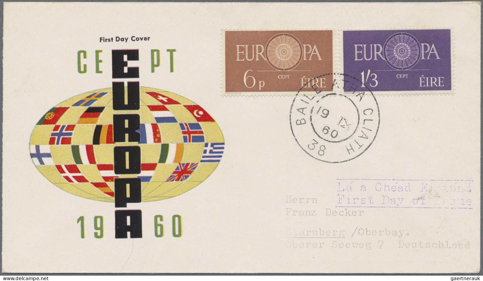 Ireland: 1937/1985, Collection Of Apprx. 150 F.d.c. Incl. Better 1930s-1950s Ite - Brieven En Documenten