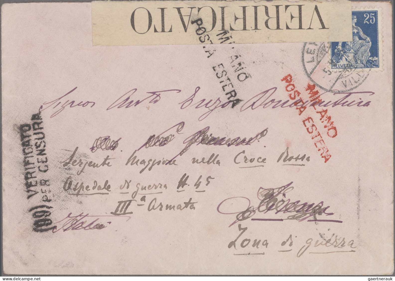 Italy: 1845/1945 (ca), around 1000 covers, mostly better, from all periods, a fe