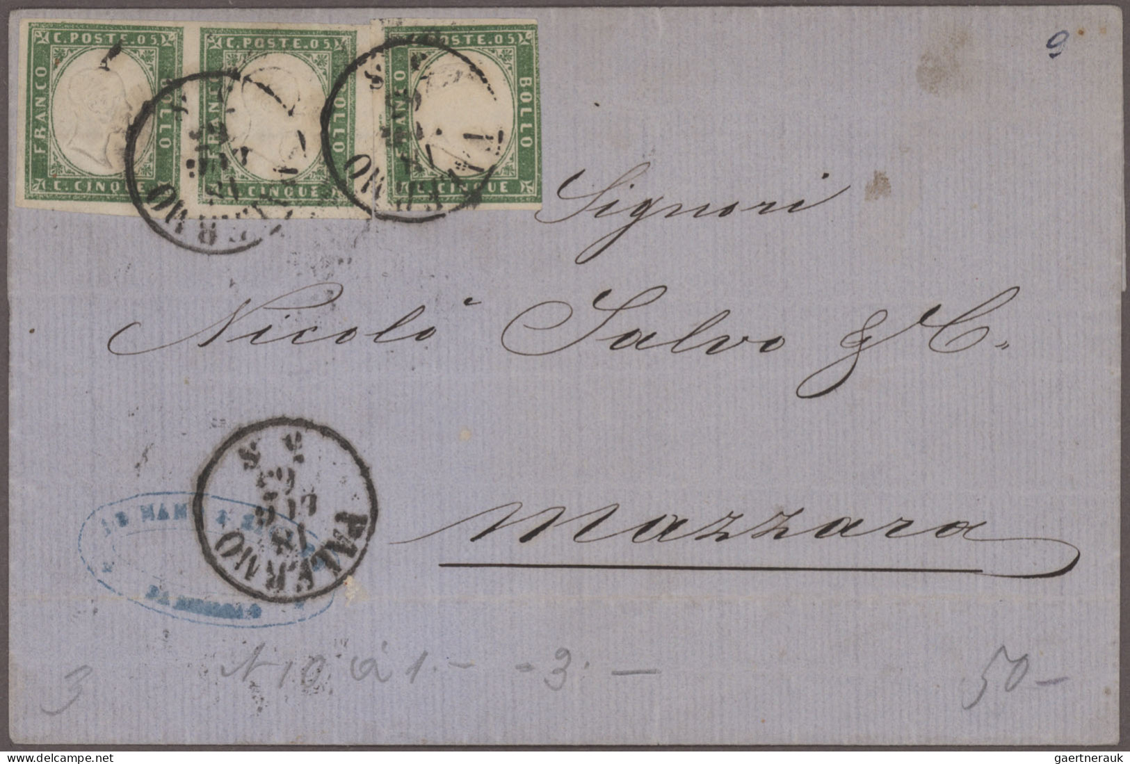 Italy: 1852/1960, Collection Of Apprx. 120 Covers/cards, Usual Postal Wear, Comp - Sammlungen