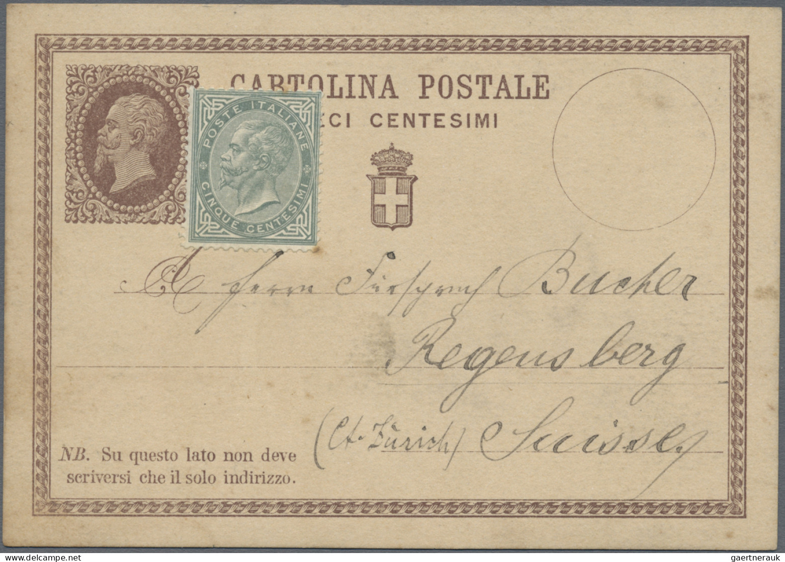 Italy: 1875/1960, Italy+some Area, Assortment Of Apprx. 60 Covers/cards, Nice Ra - Collections