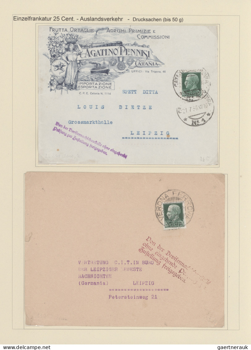 Italy: 1929/1946, "Imperiale", The Definitives Series Of The Mussolini Era. A Cl - Lotti E Collezioni