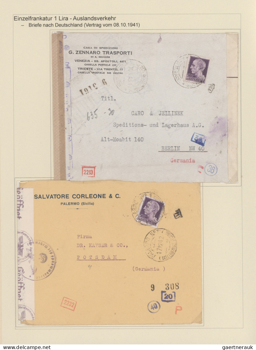 Italy: 1929/1946, "Imperiale", The Definitives Series Of The Mussolini Era. A Cl - Sammlungen