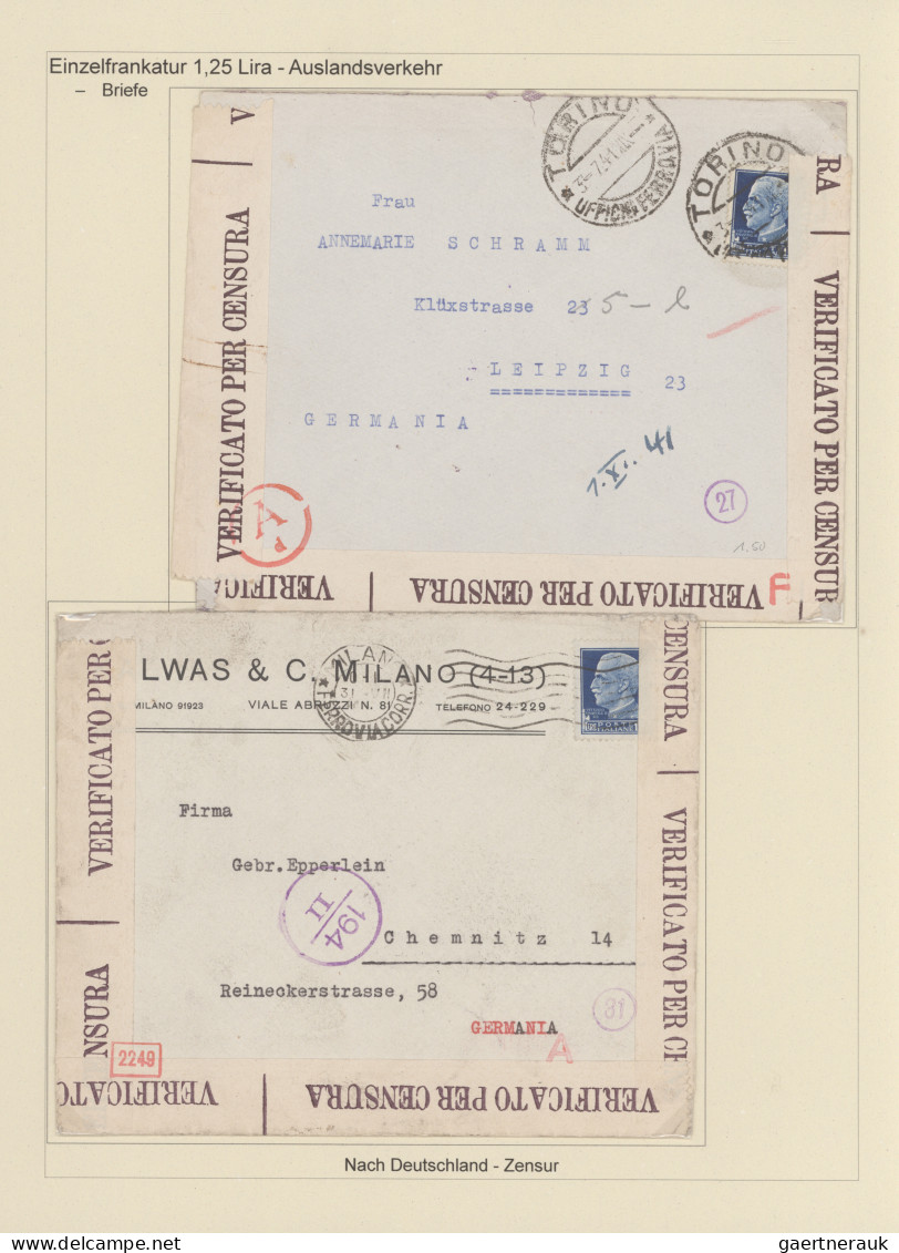 Italy: 1929/1946, "Imperiale", The Definitives Series Of The Mussolini Era. A Cl - Verzamelingen