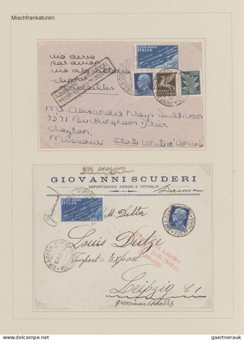 Italy: 1929/1946, "Imperiale", the definitives series of the Mussolini era. A cl