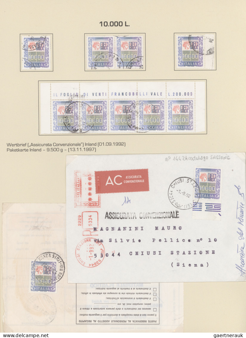 Italy: 1978/2000 (ca): "Alti Valori" - "High Values" Is The Nick Name Italian Co - Collections