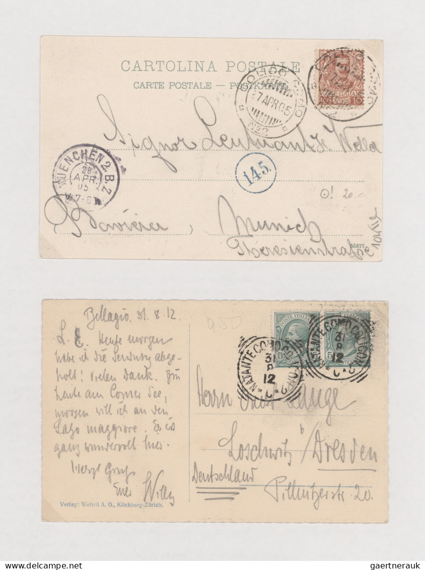 Italy - Post Marks: 1880/1930 (ca), "Cancel Specialities" Say The Back Of The Fo - Poststempel