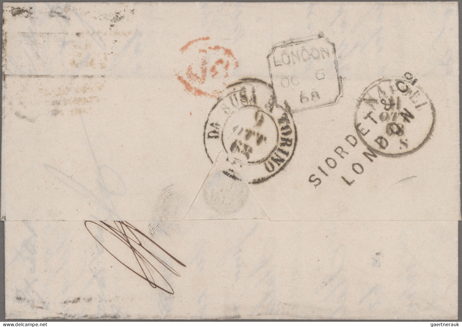 Italy - Post Marks: 1880/1930 (ca), "Cancel Specialities" Say The Back Of The Fo - Marcophilia