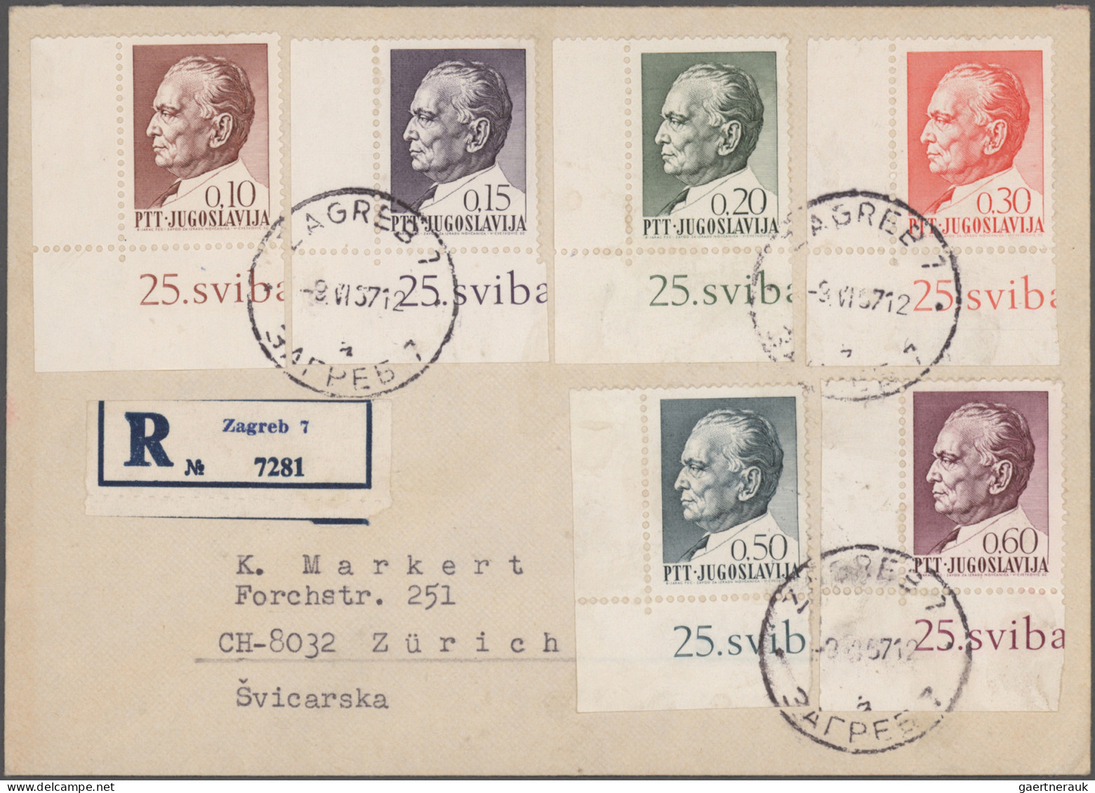 Yugoslavia: 1921/1986, Balance Of Apprx. 150 Covers/cards From Some Kingdom Of Y - Storia Postale