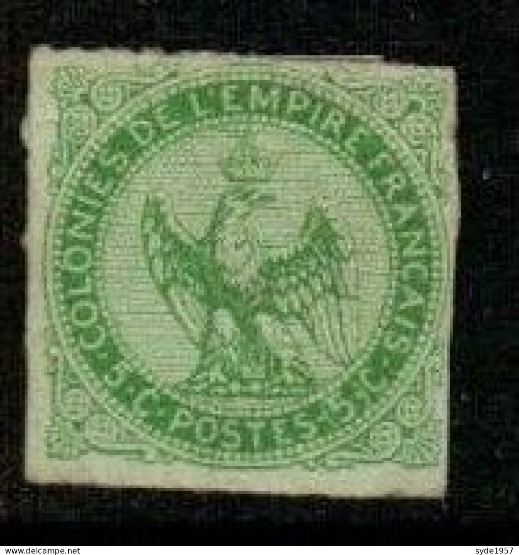 Colonies De L'Empire Français  AIGLE IMPERIAL N°2 5c Vert NEUF - Eagle And Crown