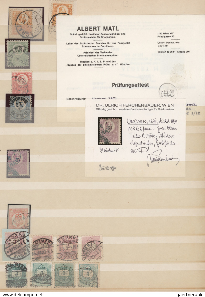 Croatia: 1830/1947 (ca.), AGRAM/ZAGREB, Collection Of Apprx. 40 Covers And Apprx - Croacia