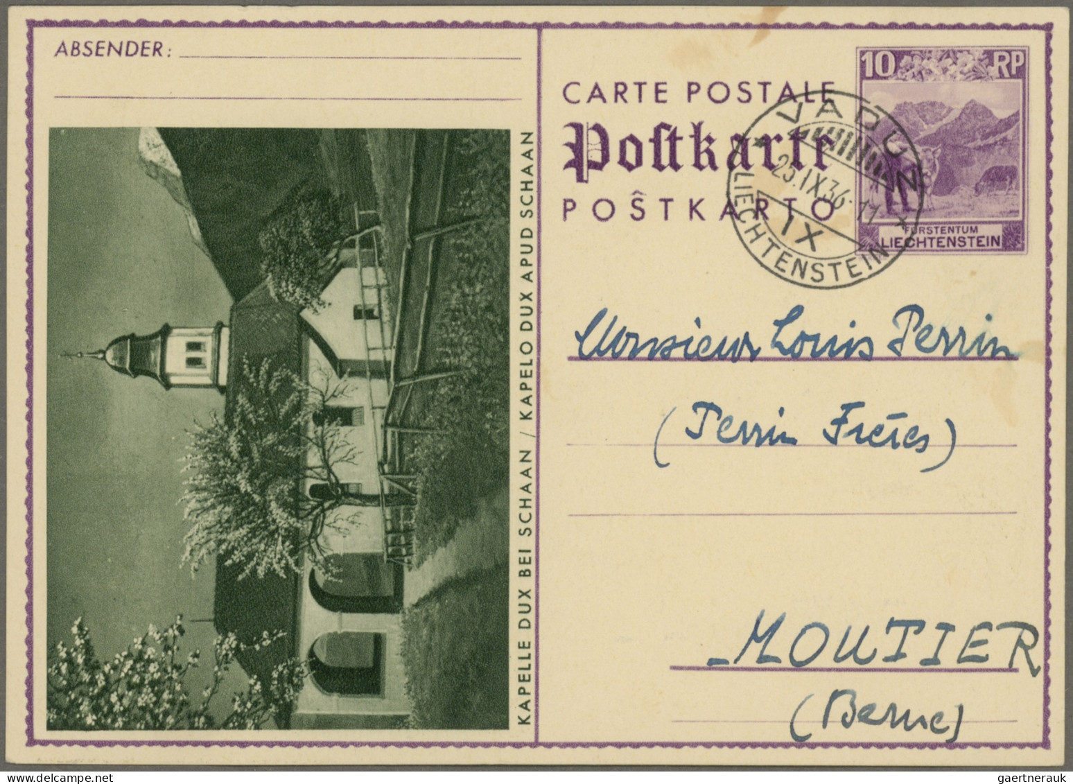 Liechtenstein: 1920/1990 (ca.), Partie Von Ca. 105 Briefen Und Karten, Dabei Son - Lotes/Colecciones