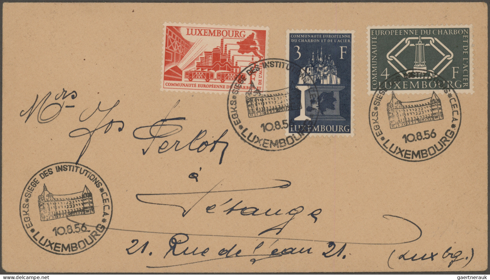 Luxembourg: 1920/2010 (ca.), Holding Of 2.000+ Covers/cards, Comprising Commerci - Other & Unclassified