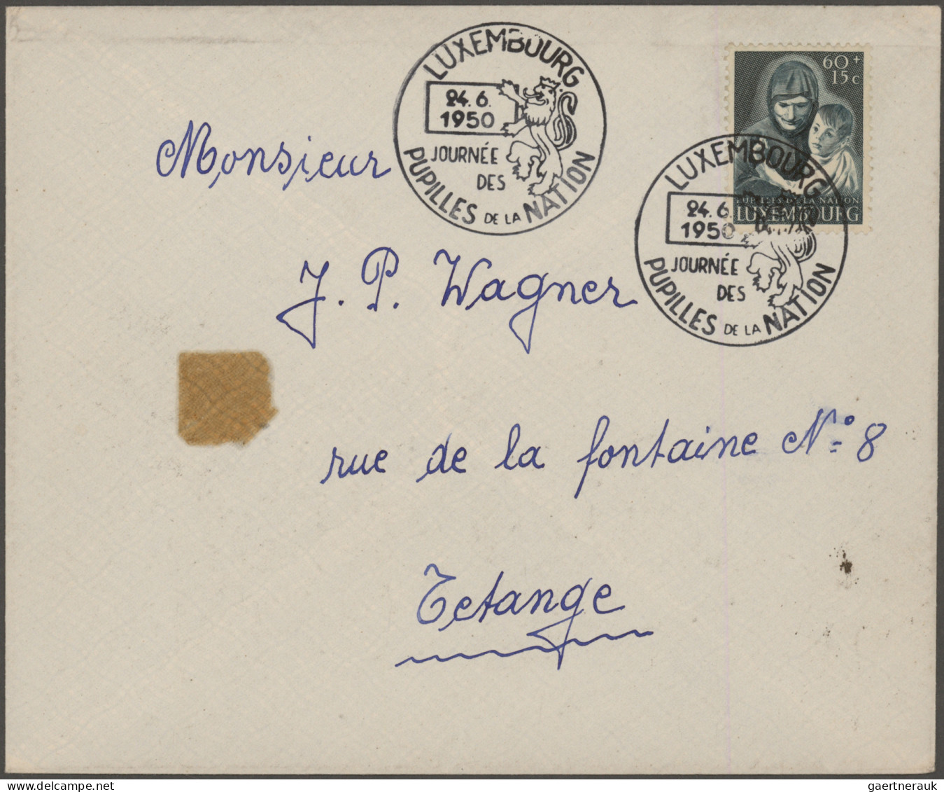 Luxembourg: 1920/2010 (ca.), holding of 2.000+ covers/cards, comprising commerci