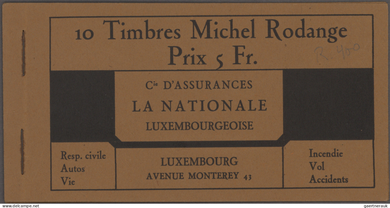 Luxembourg: 1923/1998, Mint And Used Stock Of Souvenir Sheets In A Stockbook, Fr - Andere & Zonder Classificatie