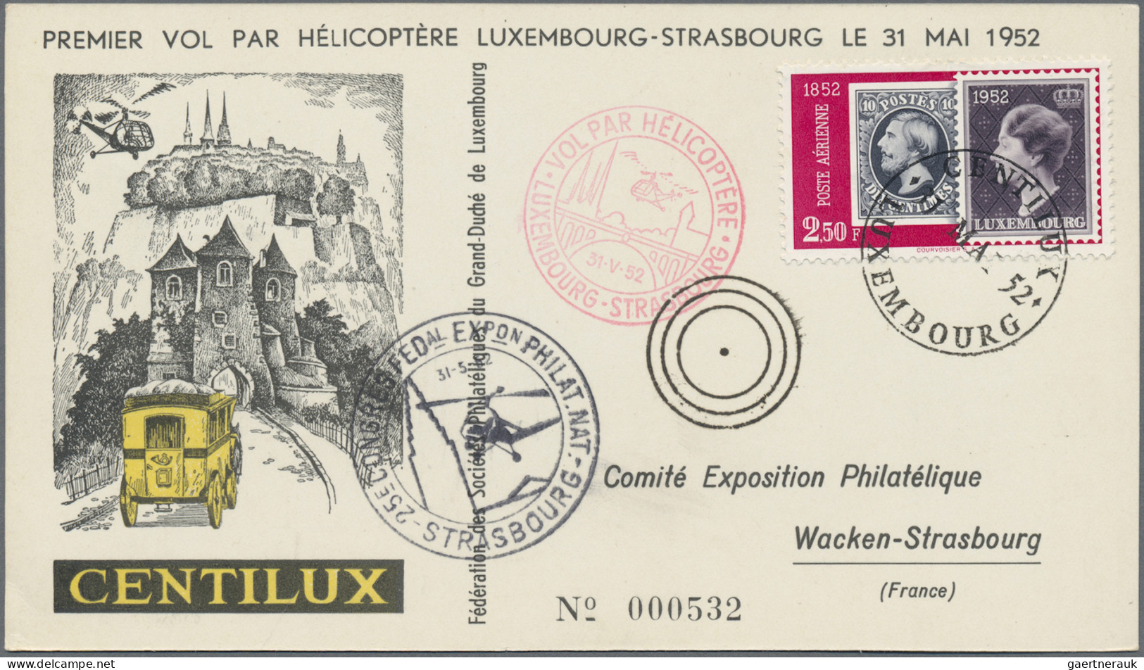 Luxembourg: 1927/2011, assortment of apprx. 160 covers/cards, 1st/special flight